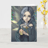 "Alannah" Gruß-Karte Karte (Gelbe Blume)