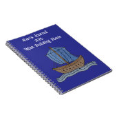 Alan's Journal 2025 Boat Gebäude Plans Notizblock (Rechte Seite)