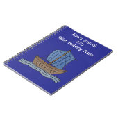 Alan's Journal 2025 Boat Gebäude Plans Notizblock (Linke Seite)