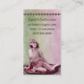 Alanya Rose von den kreativen Geschäfts-Karten Visitenkarte (Rückseite)