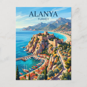 Alanya Türkei Postkarte