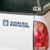 Alapaha blaues Blut-Bulldoggen-Blau Autoaufkleber (Auf Lkw)