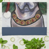 Alapaha Blue Blood Bulldog Geschirrtuch (Gefaltet)