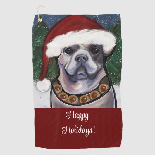 Alapaha Blue Blood Bulldog Golfhandtuch (Vorderseite)