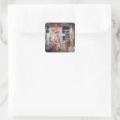 Alarm, 1934 quadratischer aufkleber (Tasche)