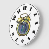 Alarm Clock Große Wanduhr (Winkel)