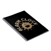 ALARM CLOCK RETRO MORNING KAFFELOVER NOTIZBLOCK (Rechte Seite)