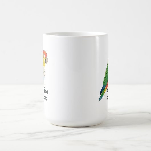 Alarm Clock Sun Conure – Kaffeetasse (Mittel)