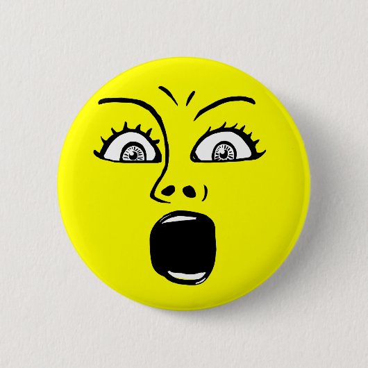 ALARMED! -Gelb Button (Vorderseite)