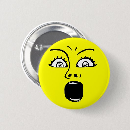 ALARMED! -Gelb Button (Vorne & Hinten)