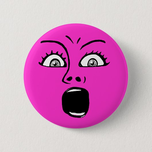 ALARMED! -Pink Button (Vorderseite)