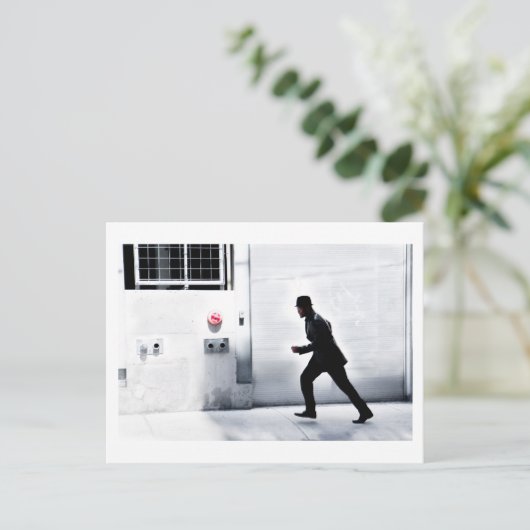 alarmierender Widerstand Postkarte (Stehend Vorderseite)