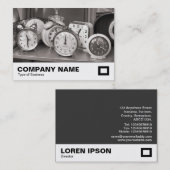 Alarmierendes Stillleben Visitenkarte (Vorne/Hinten)