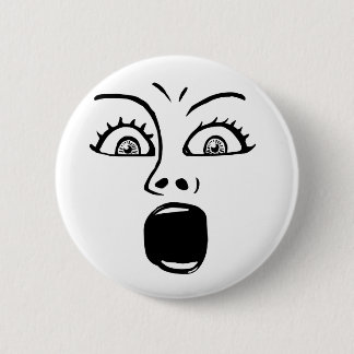 ALARMIERT! - Weiß Button