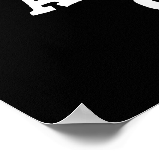 Alarmierte Uhr Funny Alarm Uhr Puppe dunkle BG Poster (Ecke)