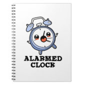 Alarmierter Uhrzeigerpuffer Notizblock (Vorderseite)