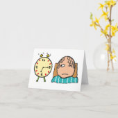 Alarmuhr Karte (Gelbe Blume)