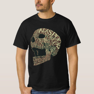 Alas Arme Yorick Shakespeare Hamlet Zitate T-Shirt
