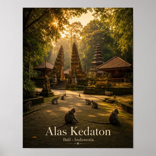 Alas Kedaton Bali Poster (Vorne)