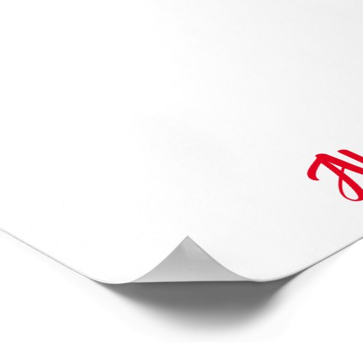 Alas Poor Yorick Poster (Ecke)