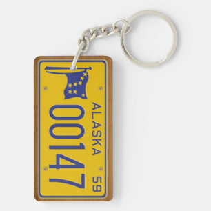 Alaska 1959 Vintager Schlüsselanhänger