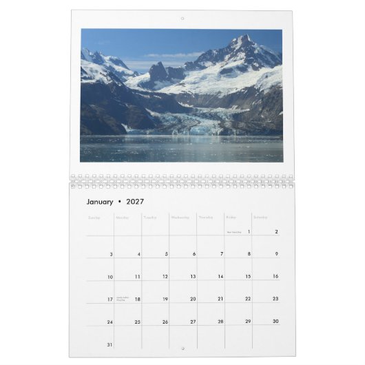 Alaska   2011 kalender (Jan 2027)