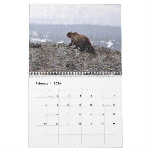 Alaska 2025 kalender (Feb 2026)