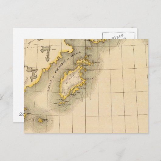 Alaska 22 postkarte (Vorne/Hinten)