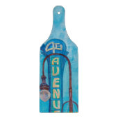 Alaska 4th Ave. Marquee Cutting Board Schneidebrett (Vorderseite)
