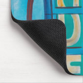 Alaska 4th Ave. Marquee Mouse Mousepad (Ecke)