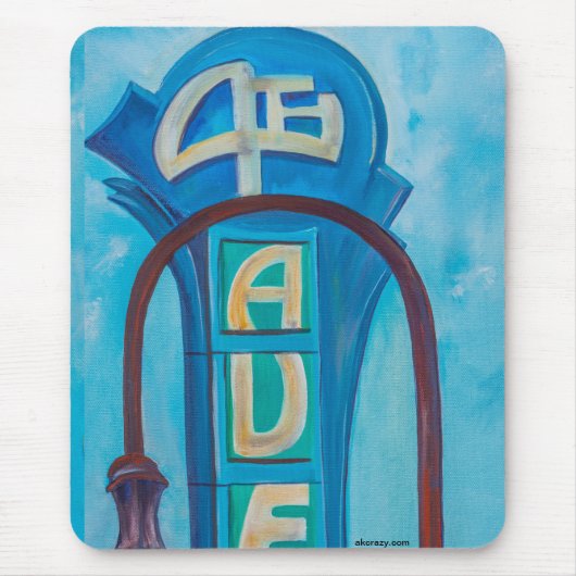 Alaska 4th Ave. Marquee Mouse Mousepad (Vorne)