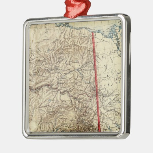 Alaska 5 silbernes ornament (Links)