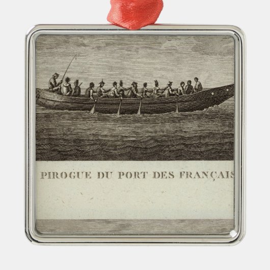 Alaska 6 ornament aus metall (Vorne)