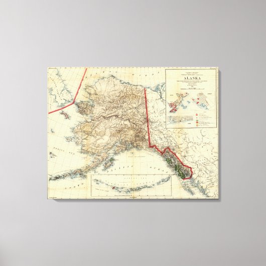 Alaska 7 leinwanddruck (Vorderseite)