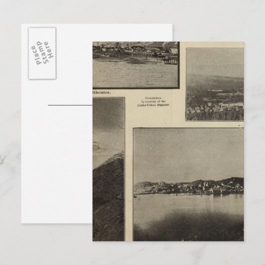 Alaska 7 postkarte (Vorne/Hinten)