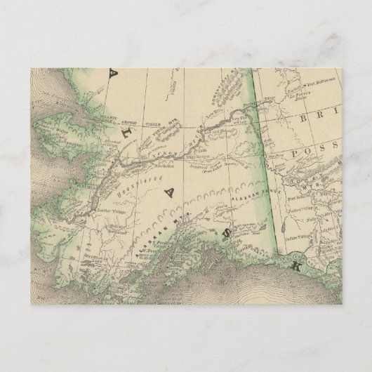 Alaska 9 postkarte (Vorderseite)