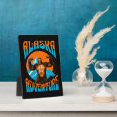 Alaska-Abenteuer Lustiger Sasquatch Fotoplatte (Seite)
