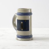 Alaska Adler und Fahne Bierglas (Vorderseite Links)