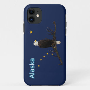 Alaska Adler und Fahne Case-Mate iPhone Hülle