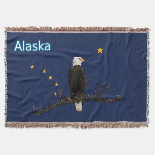 Alaska Adler und Fahne Decke (Vorderseite)