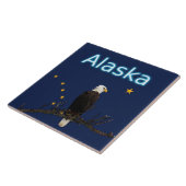 Alaska Adler Und Flagge Fliese (Seite)