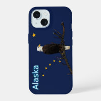 Alaska Adler und Flagge