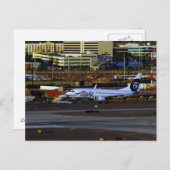 Alaska Airlines Postkarte (Vorne/Hinten)