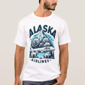 Alaska Airlines T-Shirt (Vorderseite)