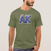 Alaska AK T-Shirt (Vorderseite)