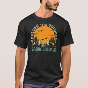 Alaska-Alaska-Seen Erkunden Sie die Natur T-Shirt