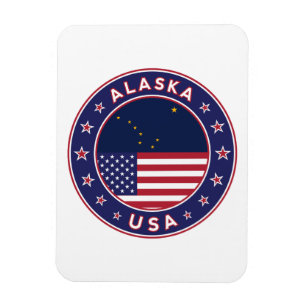 Alaska, Alaska-T - Shirt, Alaska-Aufkleber, Alaska Magnet