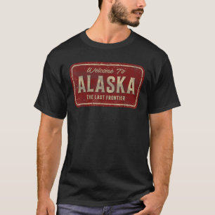 Alaska Alaskan Wildlife Willkommen in Alaska Auror T-Shirt