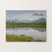 Alaska-Andenken-online - Gebirgsreflexion Puzzle (Horizontal)