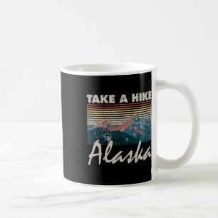Alaska Andenken Wandern Nimm Ein Wanderung Vintage Kaffeetasse